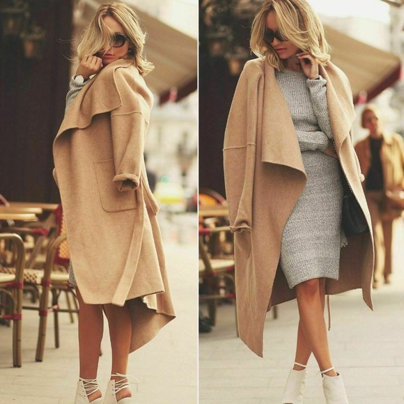 Zara Handmade Camel Coat - Picture 9 of 16